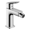 hansgrohe Bidet-Einhebelmischer 110 Logis Fine mit Zugstangen-Ablaufgarnitur, chrom
