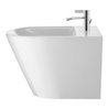 Duravit Stand-Bidet D-Neo 37x65cm, m HL, ÜL, Hahnlochbank, weiß