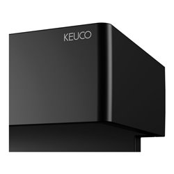 Keuco Duschkorb m vd Befestig., abnehmb., sw-matt / Alu