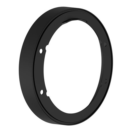 hansgrohe Verlängerungsrosette iBox universal d 152mm, Verlängerung 22mm, mattschwarz