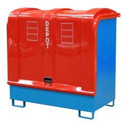 Bauer Südlohn Gefahrstoff-Depot GD-B, lackiert