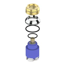 Keuco Mischwasserkartusche Ersatzt.ARM 50100 kpl. passend zu 52720/52724