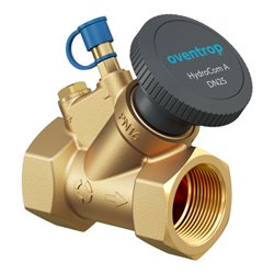 Oventrop Strangabsperrventil HydroCom A DN 15, Rp 1/2, PN 16, beids. IG, Messing