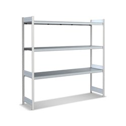 Bito Großfachregal Grundfeld Set, Fachboden RAL 7035 Lichtgrau