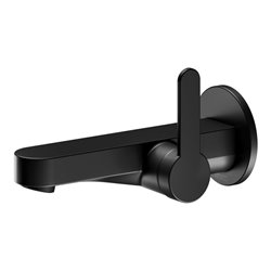 Keuco EHM IXMO Flat Ausl. 165mm, sw ma, Wd-mont., rd Rosette