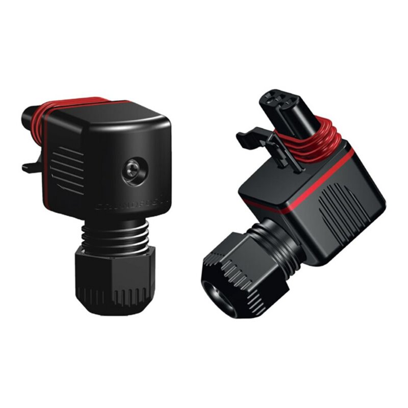 Grundfos Superseal Stecker für Kabelanschluss, abgewinkelt