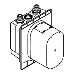 Grohe UP-Einbaukörper Eurosmart CE mit Mischung, für Wandeinbau