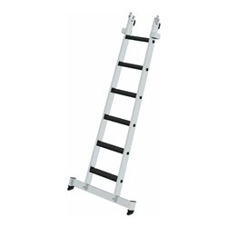 MUNK Stufen-Glasreinigerleiter Unterteil nivello-Traverse& clip-step R 13 6 Stufen