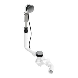 Duravit Ab-/Überlaufgarnitur Quadroval d 5,2cm, chrom