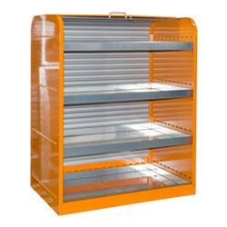 Bauer Südlohn Gefahrstoff-Rollladenschrank RSG-4, lackiert