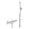 Hansa Duschsystem HANSAOPTIMA m Thermostat, Wandmontage (2-Loch), chrom