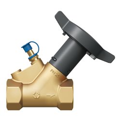 Oventrop Strangregulierventil Hydrocontrol A DN 15, Rp 1/2, PN 25, beids. IG, Messing