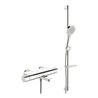 Hansa Duschsystem HANSAOPTIMA m Thermostat, Wandmontage (2-Loch), chrom