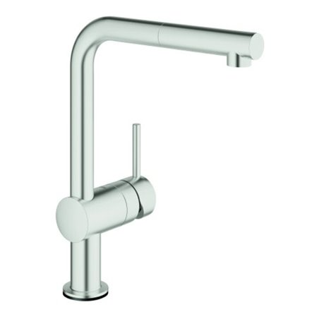 Grohe Spültisch-Einhebelmischer Minta Touch superst., el, herausz. Mousseurauslauf