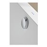 Duravit Ab-/Überlaufgarnitur Quadroval Zug 65cm, d 5,2cm, m flex Abl-Schl., chr