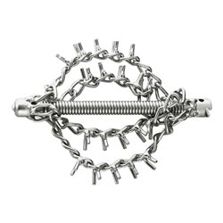 Rothenberger Kettenschleuderkopf L.170mm ohne Ring, m. 4 Ketten