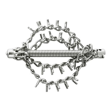 Rothenberger Kettenschleuderkopf L.170mm ohne Ring, m. 4 Ketten