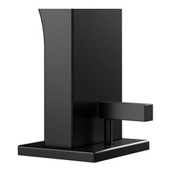 Keuco Bidet-Einhebelmischer Edition 11 Ausl. 139mm, m Abl.garn, schwarz matt