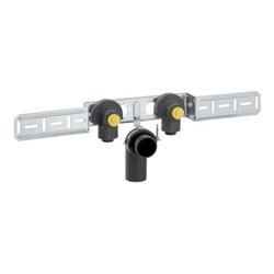 Geberit Anschlusswinkel PushFit 20mmxRp 1/2, 90G, mont, 2-f, 52mm, Rotg.