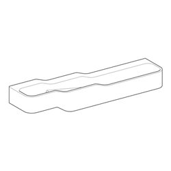 Geberit Spiel/Waschlandschaft Bambini 180cm, 4 WP, tief. B re, w-a, o. Dek.