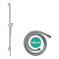 hansgrohe Brausestange Unica Pulsify S 959mm, mit Push Handbrausehalter, chrom
