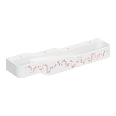 Geberit Spiel/Waschlandschaft Bambini 180cm, 4 WP, tief. B R, w-a, k.rot / or.