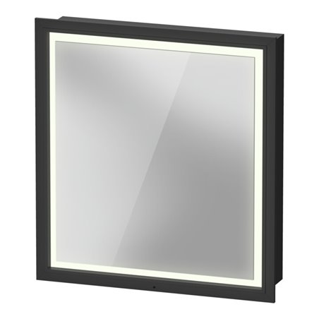Duravit Spanplattenschraube mit Türanschlag L-Cube 65x15,5x70cm, LED, w, An li, graph ma
