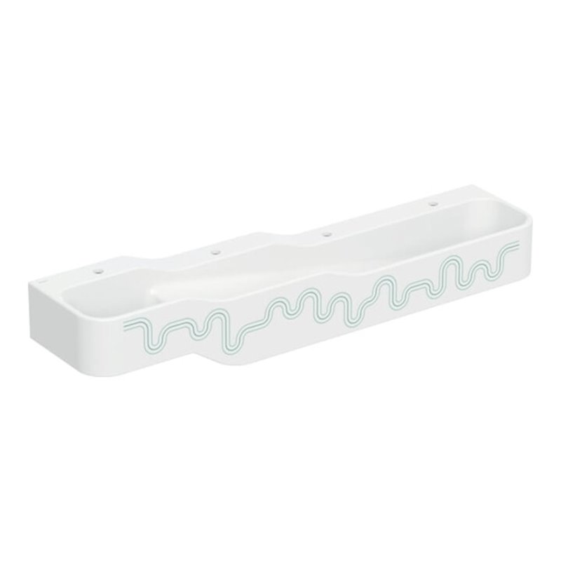 Geberit Spiel/Waschlandschaft Bambini 180cm, 4 WP, tief. B R, w-a, grün / grün