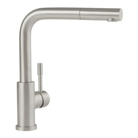 V&B Spültisch-Einhebelmischer Steel Shower 11,7 l/min, ausziehbar, matt Black