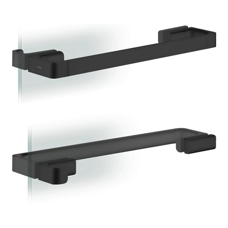 hansgrohe Duschtürgriff Axor universal 444mm, mattschwarz