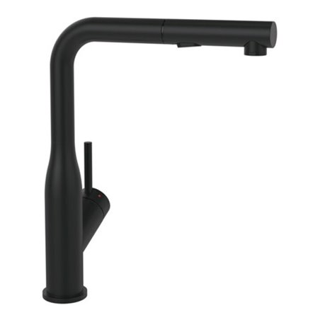 V&B Spültisch-Einhebelmischer Subway Style Shower ausziehbar, matt Black
