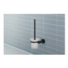 Duravit Bürstengarnitur D-Code 15,4x34,2x15,4cm, wandhängend, schwarz matt
