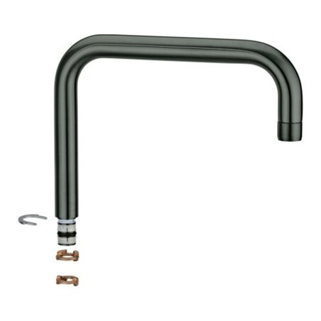 Grohe Auslauf 13096 hard graphite gebürstet