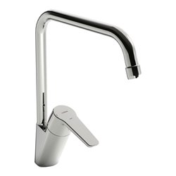 Hansa Spültisch-Einhebelmischer HANSAPOLO Eco schwenkb. Ausl., Ausladung 221mm, chrom