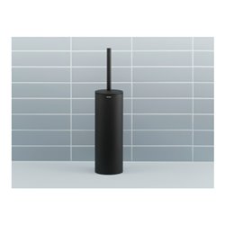 Duravit Bürstengarnitur D-Code 8,9x38,5x8,9cm, bodensteh., schwarz matt