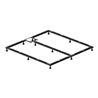 Duravit Fußgestell 90x90cm, höhenverstellbar von 8-10cm