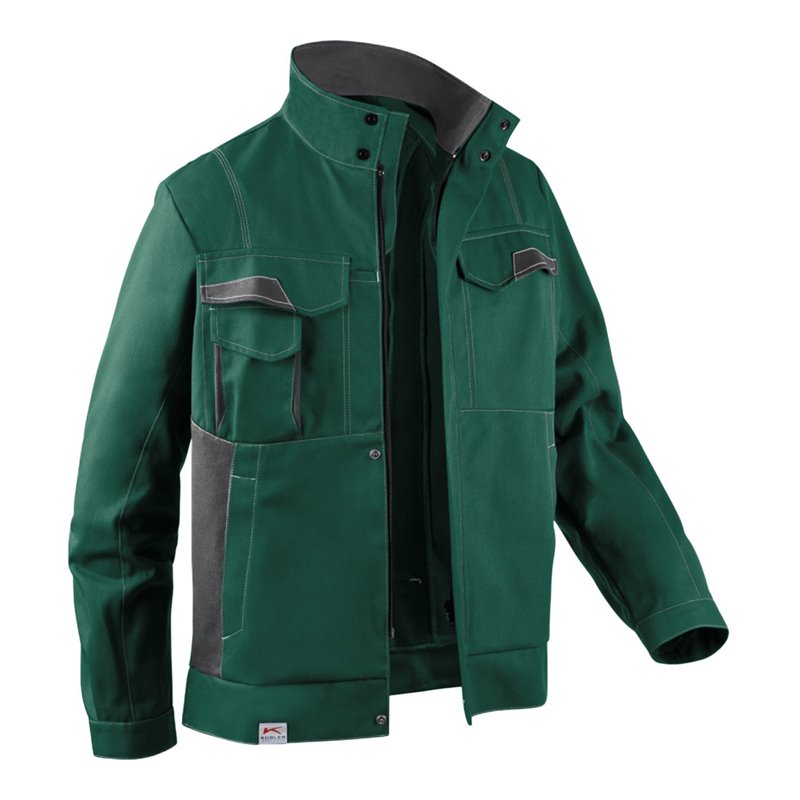 Kübler Image-Dress new design Jacke 1345 moosgrün/anthrazit