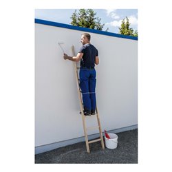 MUNK Sprossen-Anlegeleiter Holz ohne Traverse