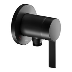 Keuco Fertigmontageset IXMO SOLO Pure UP-Br.-EHM, Schlauchanschluss, rd, sw matt