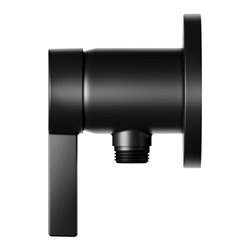 Keuco Fertigmontageset IXMO SOLO Pure UP-Br.-EHM, Schlauchanschluss, rd, sw matt