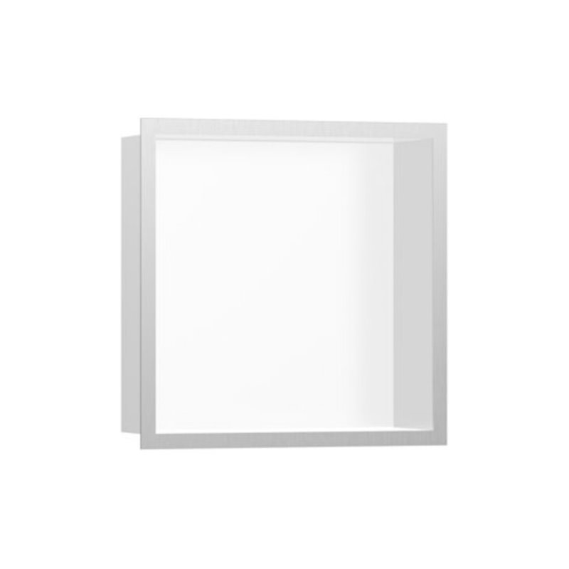 hansgrohe XtraStoris indiv. Wandnische 300x300x100mm, m Designr, m.-we, ES opt