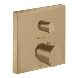 hansgrohe Fertigset Axor Starck Organic UP-THM, m Absperrventil, brushed bronze