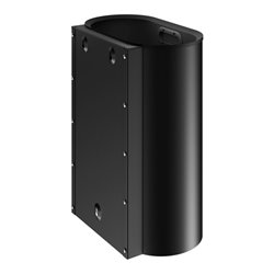 Keuco Abfallsammler Plan Wandmodell, 30 l, schwarz-matt