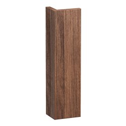Duravit Korpusblende L-Cube 40x2-10x1,6cm, nussbaum dunkel