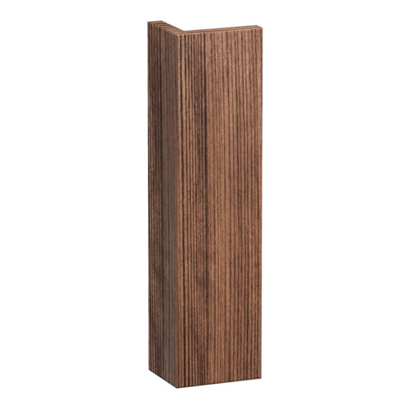Duravit Korpusblende L-Cube 40x2-10x1,6cm, nussbaum dunkel