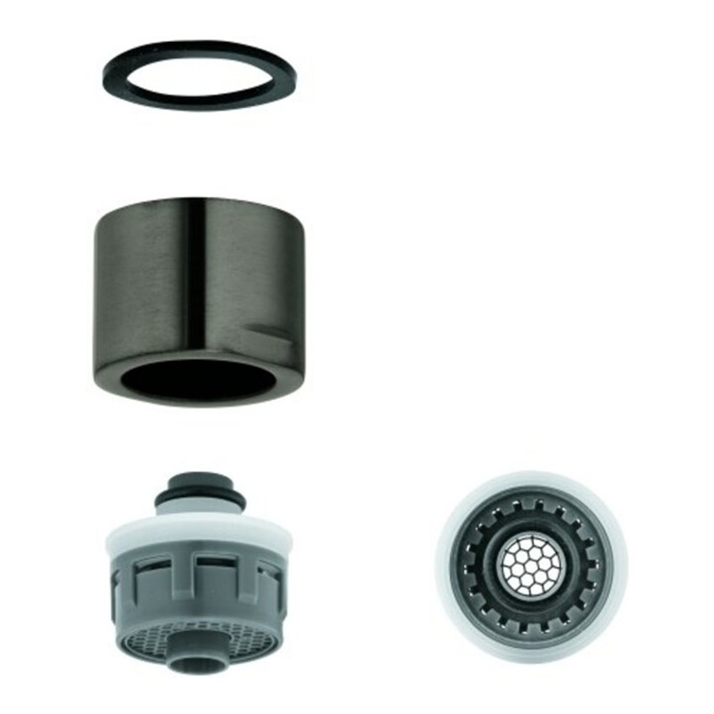 Grohe Mousseur 48343 Innengewinde M 28 x 1 hard graphite gebürstet