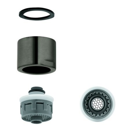 Grohe Mousseur 48343 Innengewinde M 28 x 1 hard graphite gebürstet