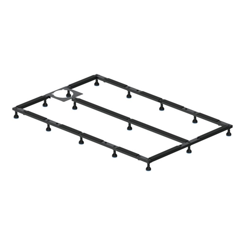 Duravit Fußgestell 120x100cm, höhenverstellbar von 8-10cm