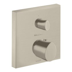 hansgrohe Fertigset Axor Starck Organic UP-THM, m Absperrventil, brushed nickel