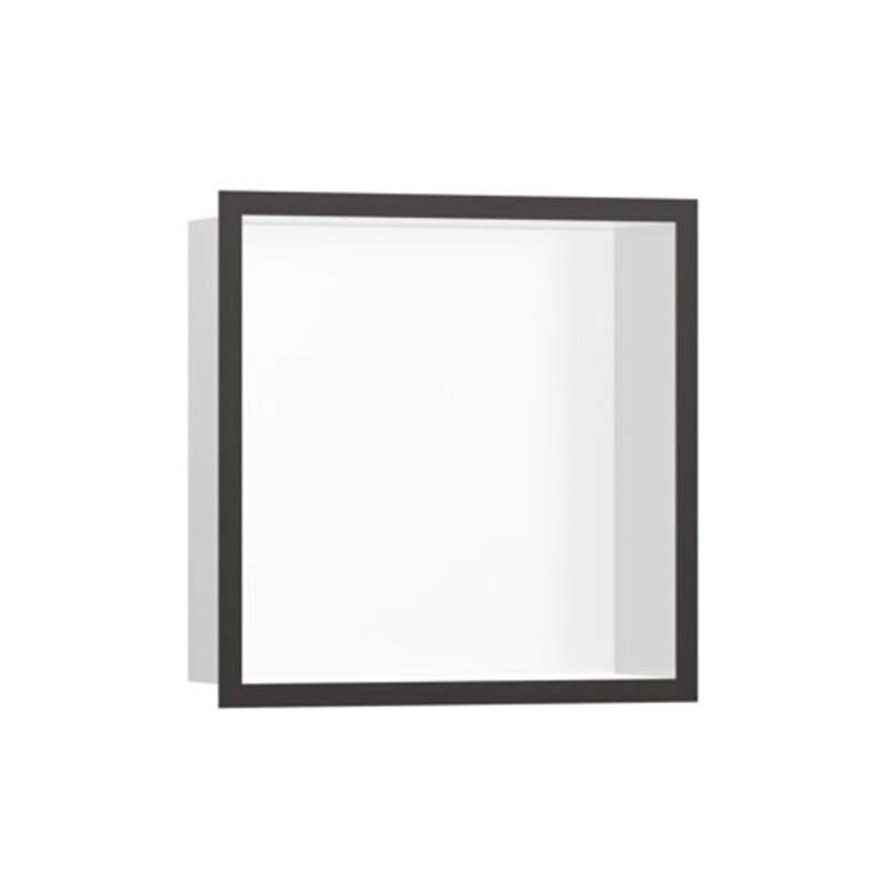 hansgrohe XtraStoris indiv. Wandnische 300x300x100mm, m Rahmen, mw, b bla vc